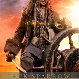 (미개봉) 핫토이 DX39AE 캐리비안의 해적: 죽은 자는 말이 없다 - 잭 스패로우 (아티산 에디션 디럭스 버전)