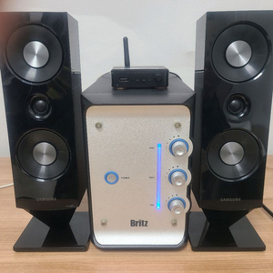 블루투스 스피커 (브리츠우퍼+삼성위성+블루투스dac)