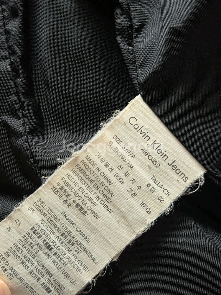 캘빈클라인 여성 패딩 조끼--2