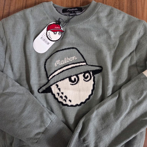 (새상품) 말본 여성 방풍 니트 S