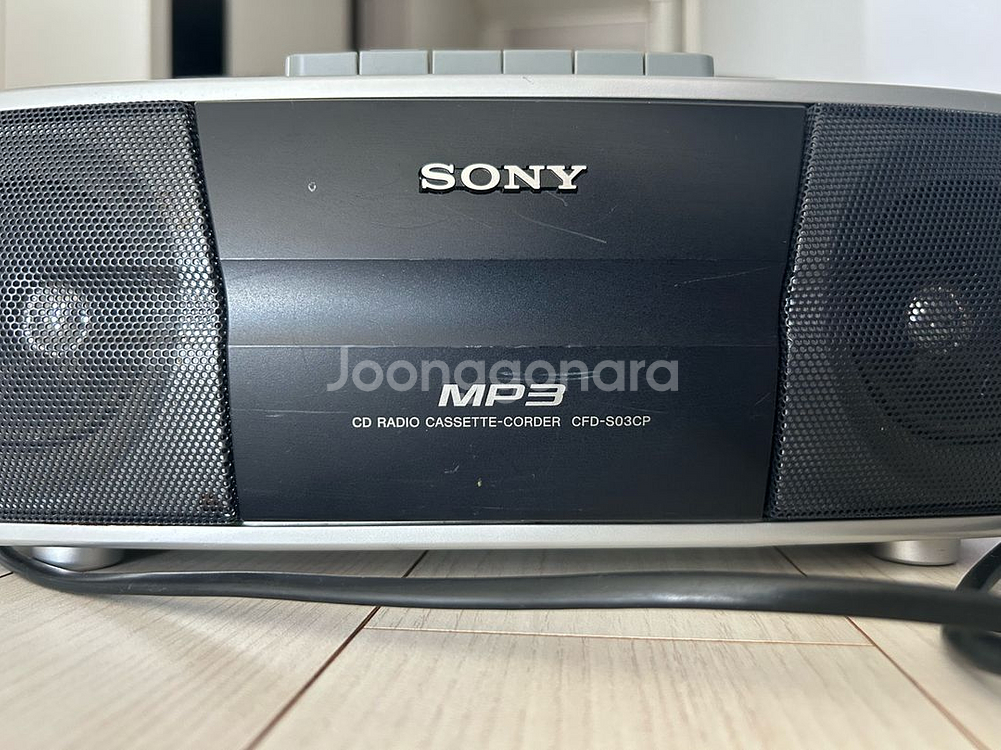 소니 CFD-S03CP CD 카세트 데크--0