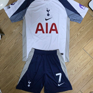 25-26시즌 토트넘 손흥민 축구 유니폼 축구복 상하의세트 새상품 판매(사이즈 95, 100)