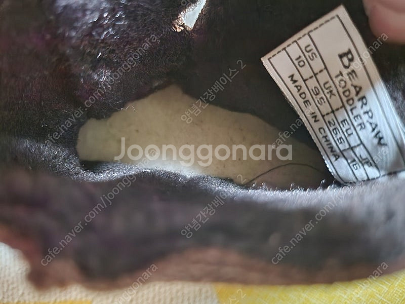 베어파우 유아부츠160--7