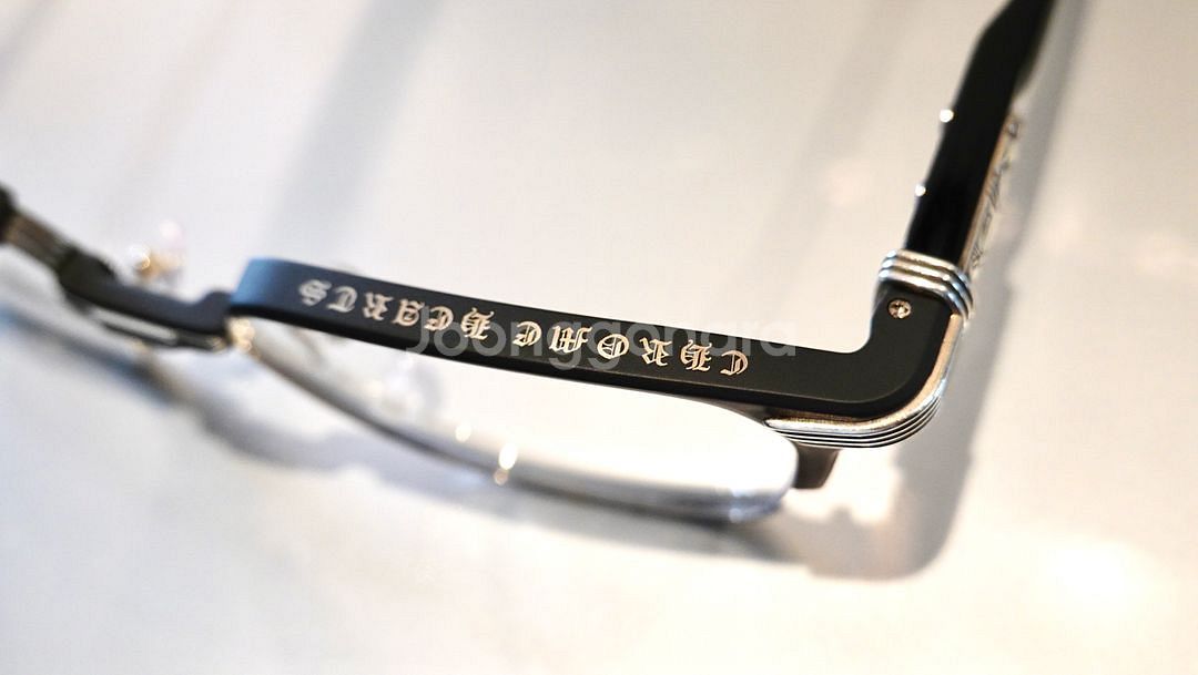 크롬하츠안경 블라진 블랙/실버--2