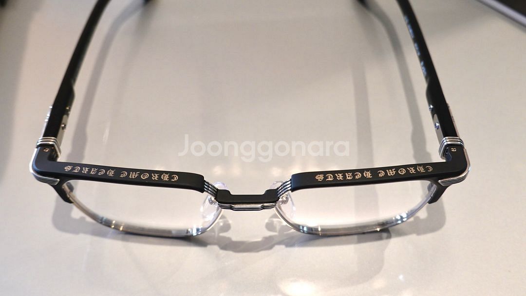크롬하츠안경 블라진 블랙/실버--1