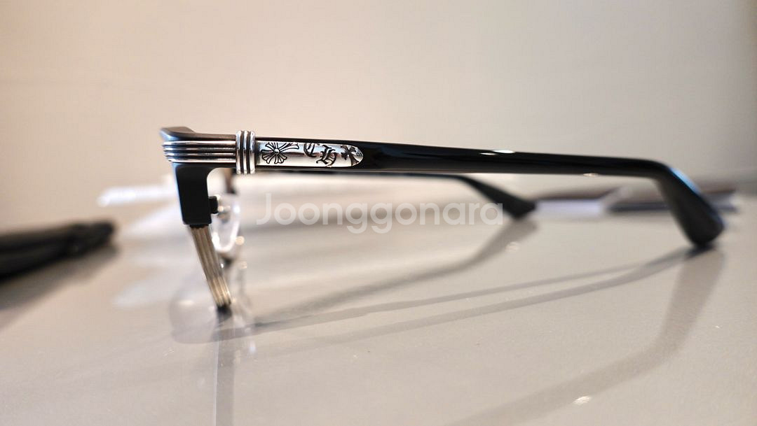 크롬하츠안경 블라진 블랙/실버--3