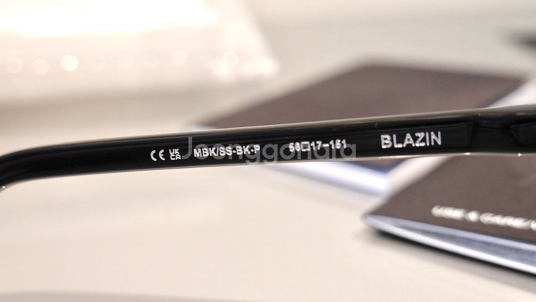 크롬하츠안경 블라진 블랙/실버--8