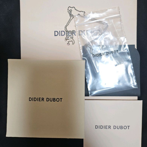 디디에두보 실버목걸이 새상품