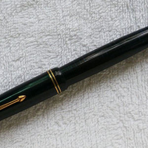 파카 바큐메틱 만년필 군청색 더블주얼리 - EF