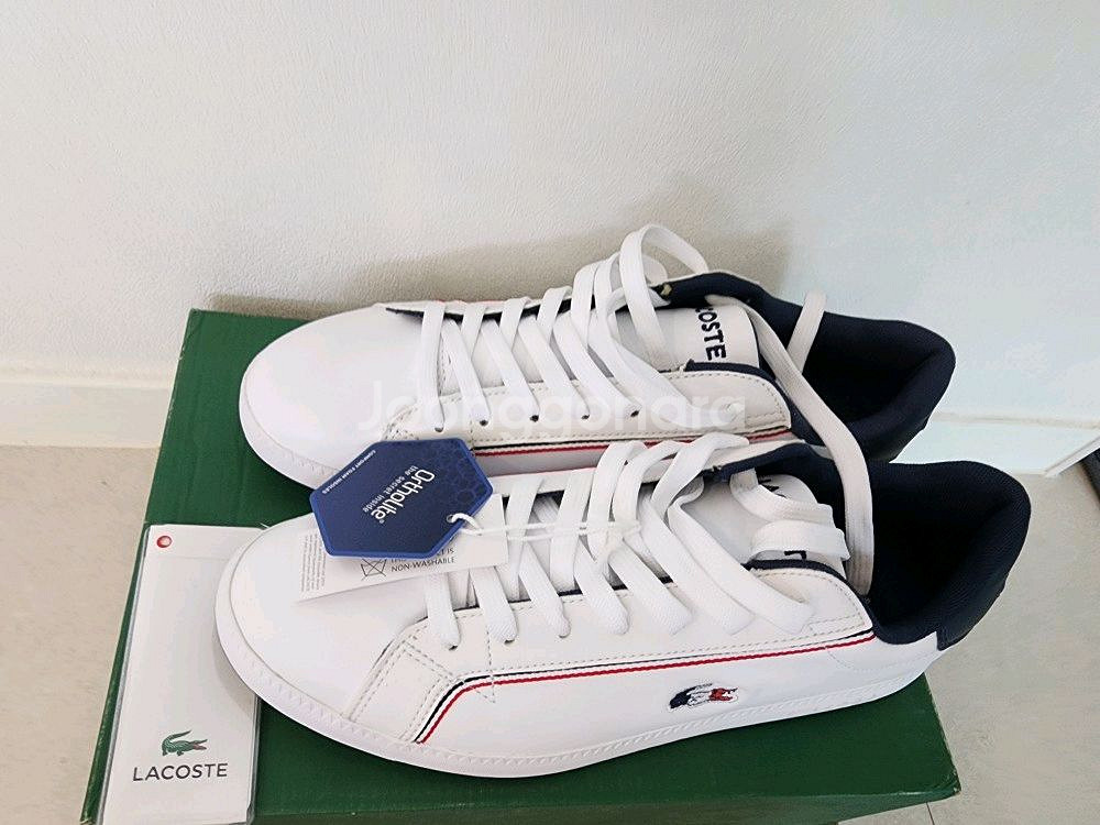 신발 라코스테 정품 새상품 미착용 새것 사이즈 260m--5