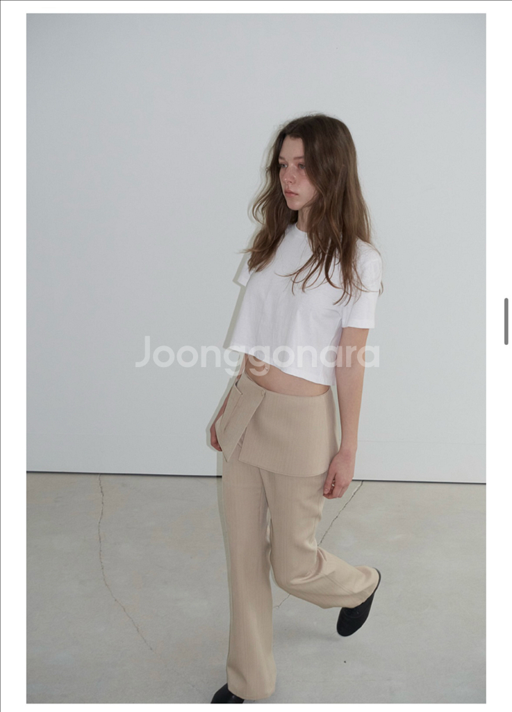 오버듀플레이 코지 코튼 반팔티--3