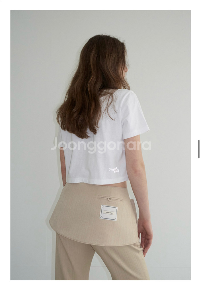 오버듀플레이 코지 코튼 반팔티--4