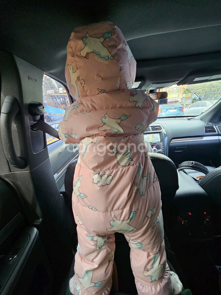 블랙야크 패딩우주복 18m 팔아요--2