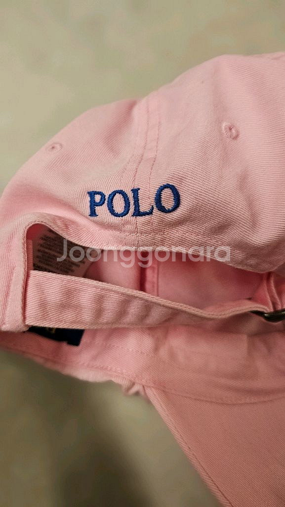 폴로 랄프로렌 폴로 로고 여성 야구모자--1