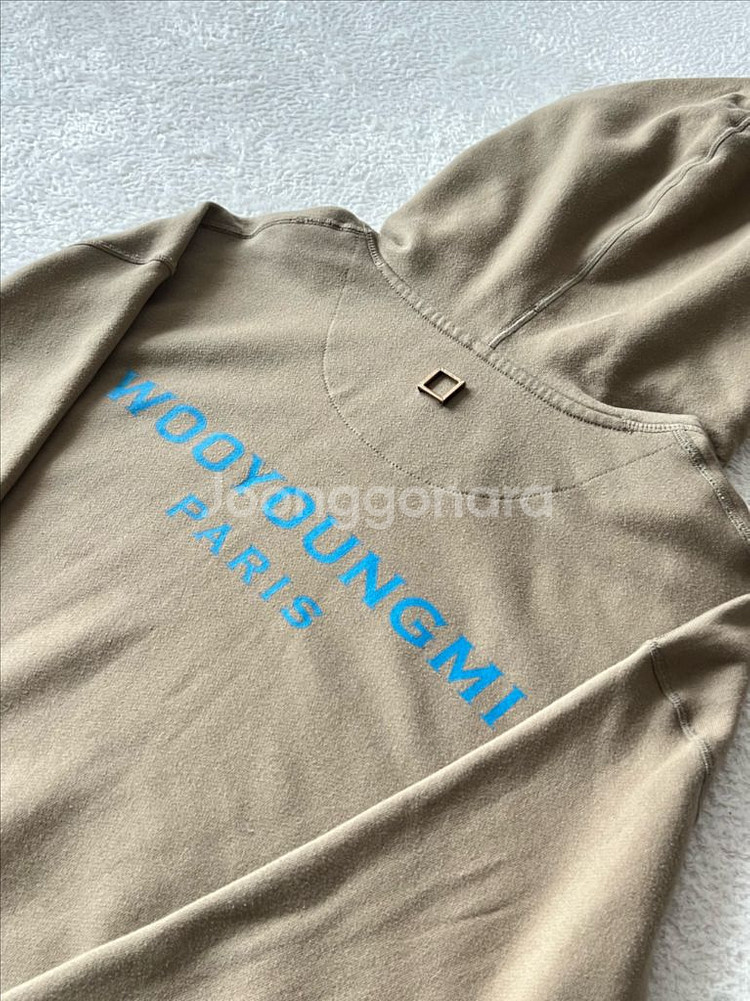 우영미 백로고 후드티 스페셜 에디션--0