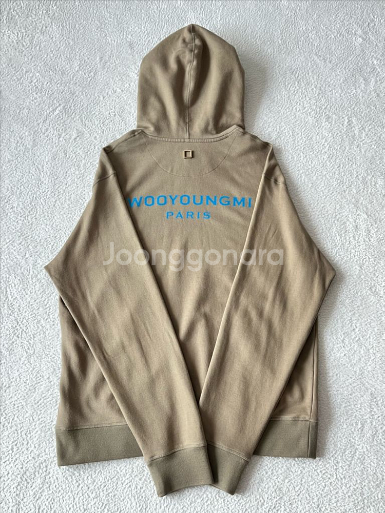 우영미 백로고 후드티 스페셜 에디션--2