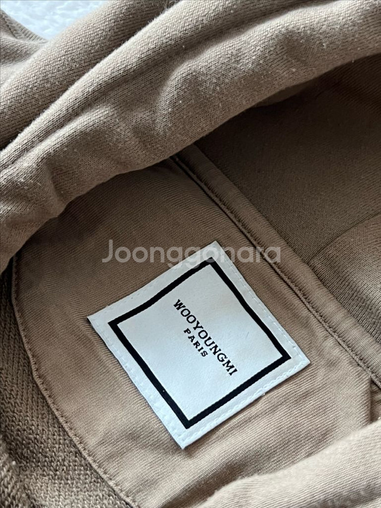 우영미 백로고 후드티 스페셜 에디션--4