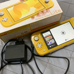 닌텐도 스위치 코랄 옐로우 팝니다