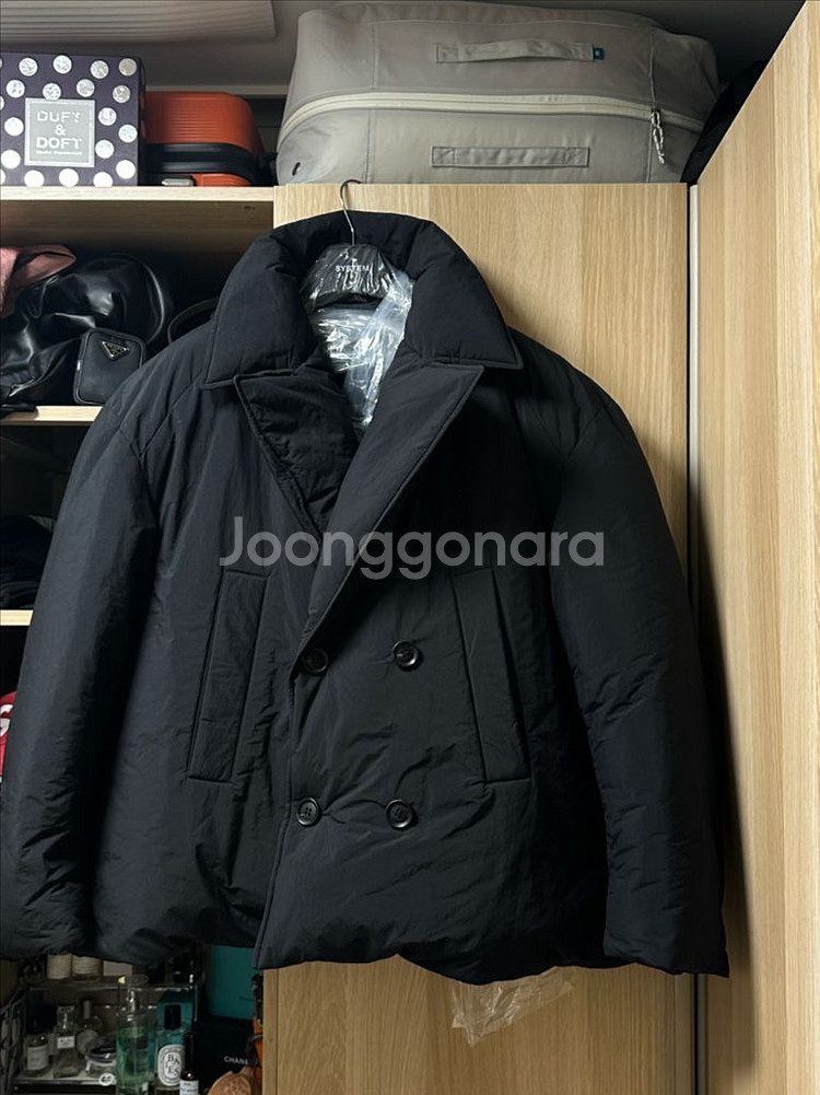 준지 컬렉션 더블 브레스트 패딩 자켓 JC3X39H61--4