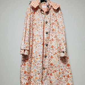 OLLY 플라워패턴 롱 코트