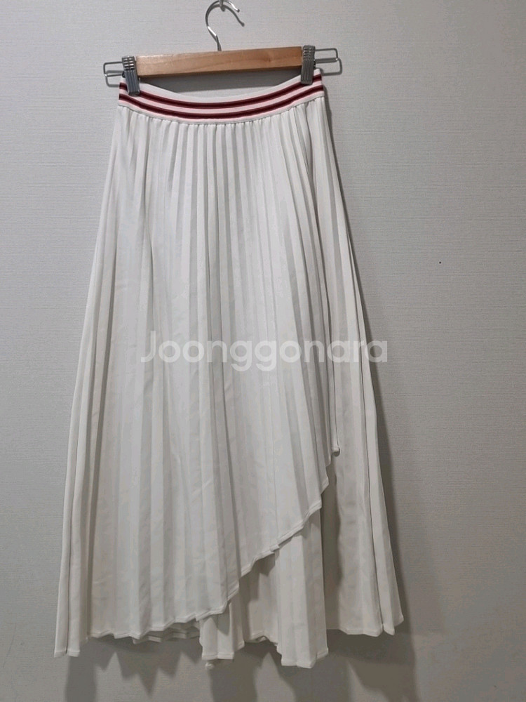 Maje 마쥬 플리츠 밴딩 언발란스 스커트--2