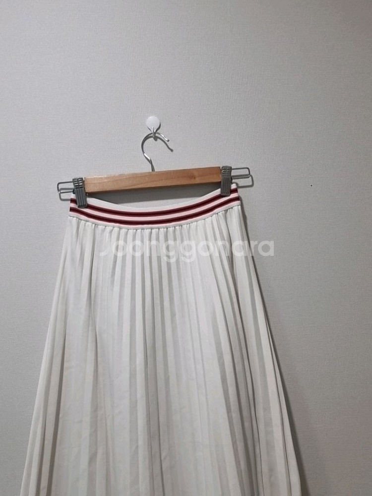 Maje 마쥬 플리츠 밴딩 언발란스 스커트--3