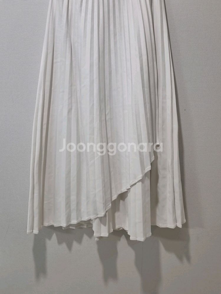 Maje 마쥬 플리츠 밴딩 언발란스 스커트--4