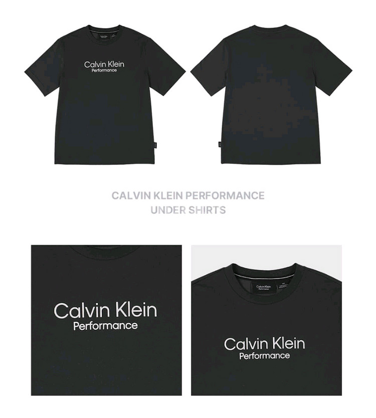 [새제품]캘빈클라인(CK) 퍼포먼스 반팔티--3
