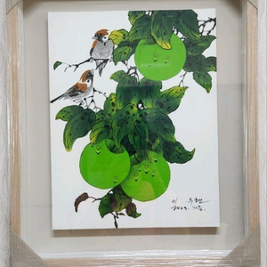 이우현 청사과 한국화