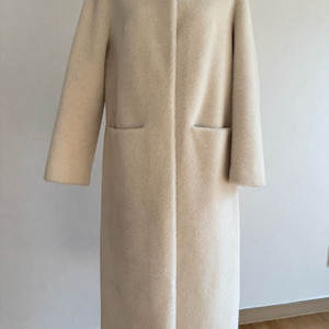 로우 시어링 무스탕 롱코트 썸제이 보웬