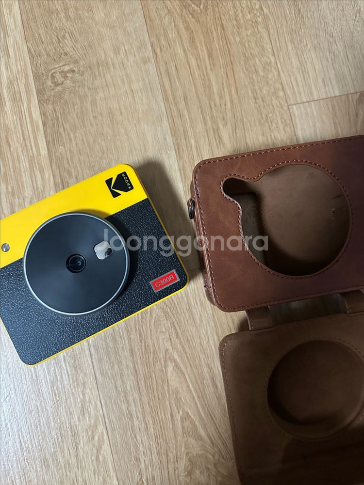 코닥 C300R 즉석카메라 옐로우 레트로--0