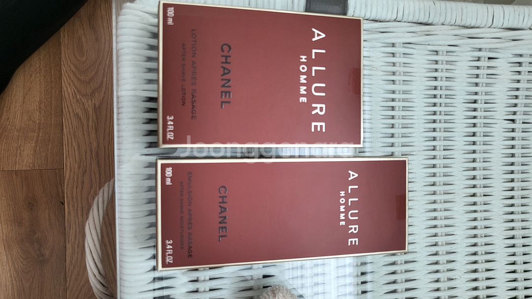 (새상품)샤넬알뤼르 옴므로숑아프레라자쥬100mlset--1