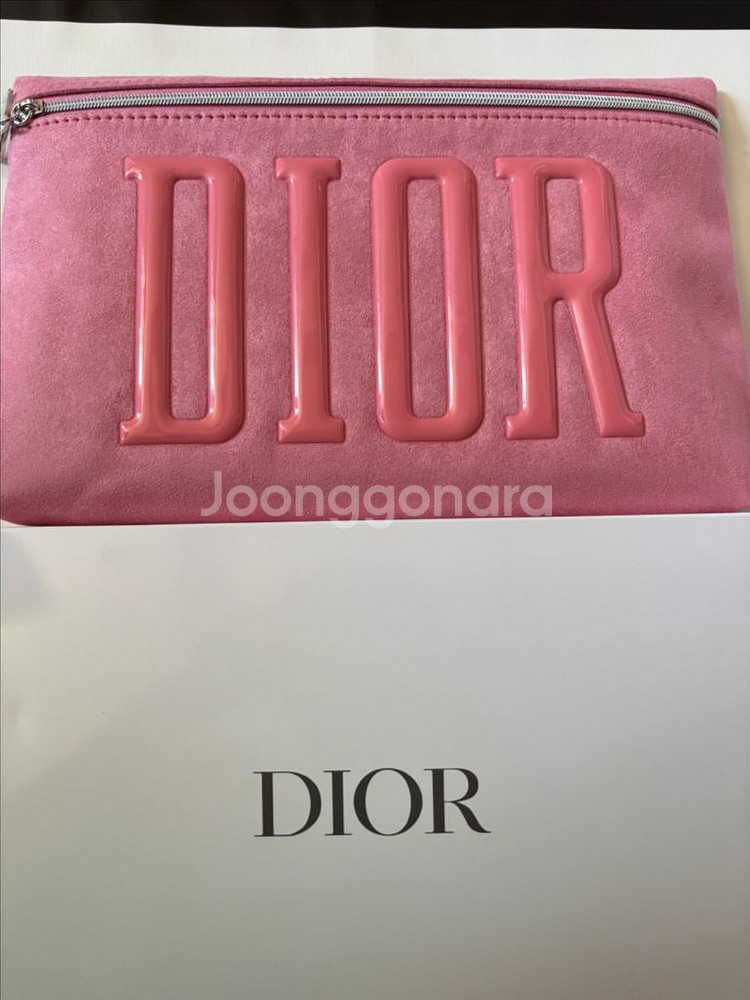 디올 뷰티 로고 파우치--0
