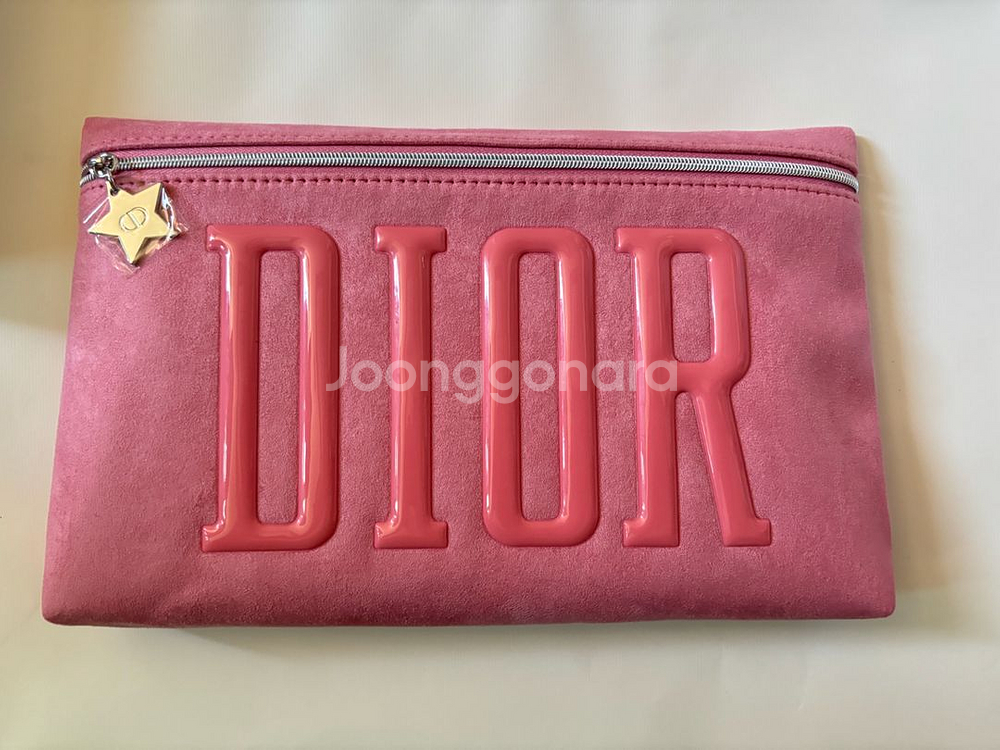 디올 뷰티 로고 파우치--1