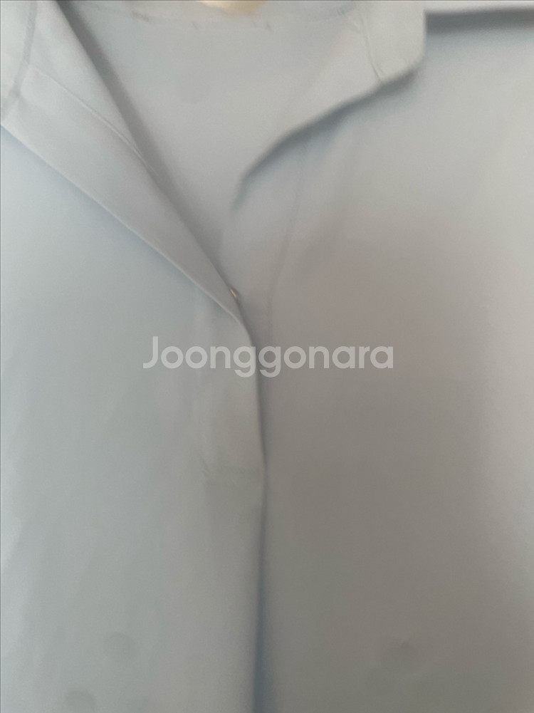 soup 여성 라이트블루 셔츠 블라우스 66사이즈--1