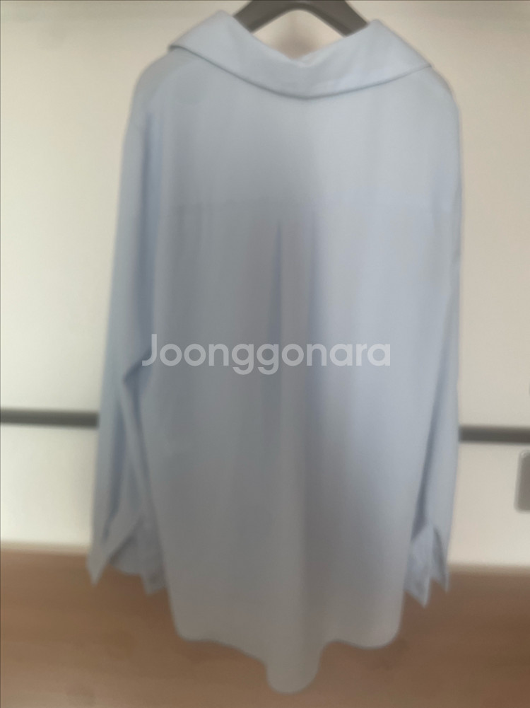 soup 여성 라이트블루 셔츠 블라우스 66사이즈--5