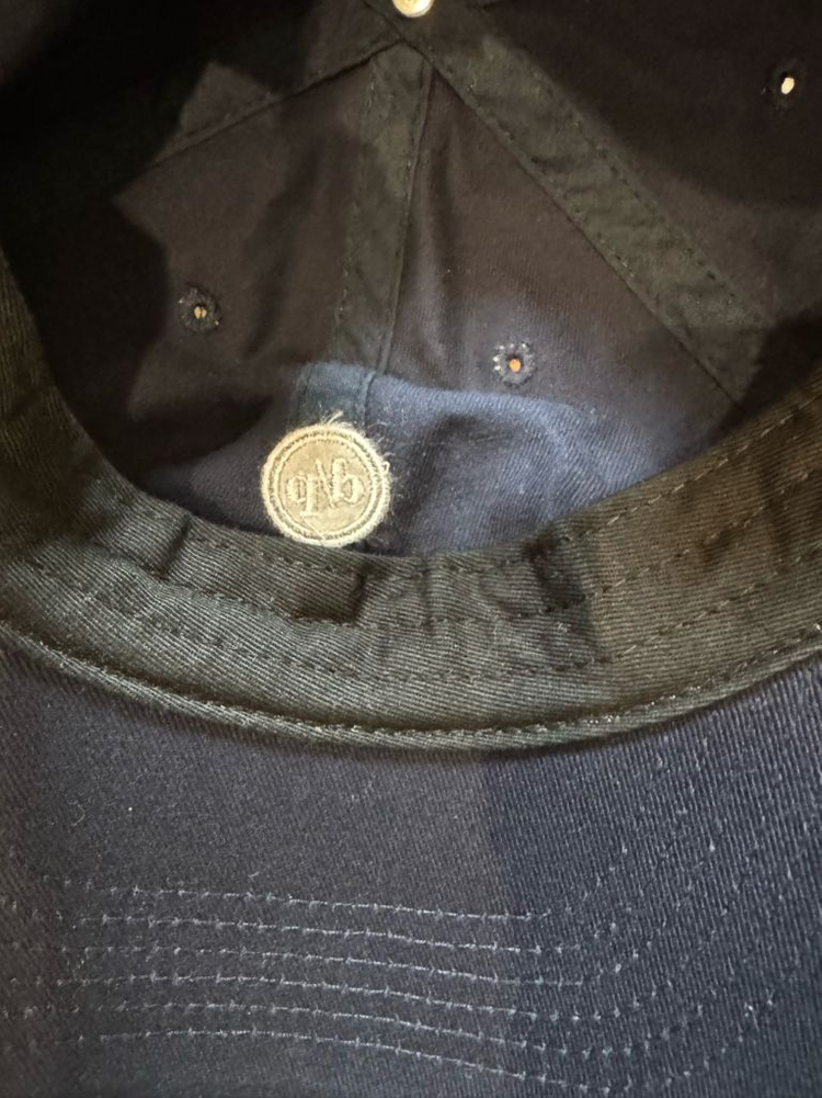 드파운드 로고 볼캡 네이비--3