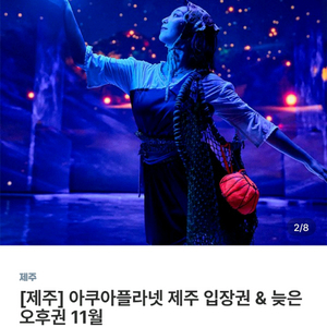 제주 아쿠아플라넷 늦은오후권 2장