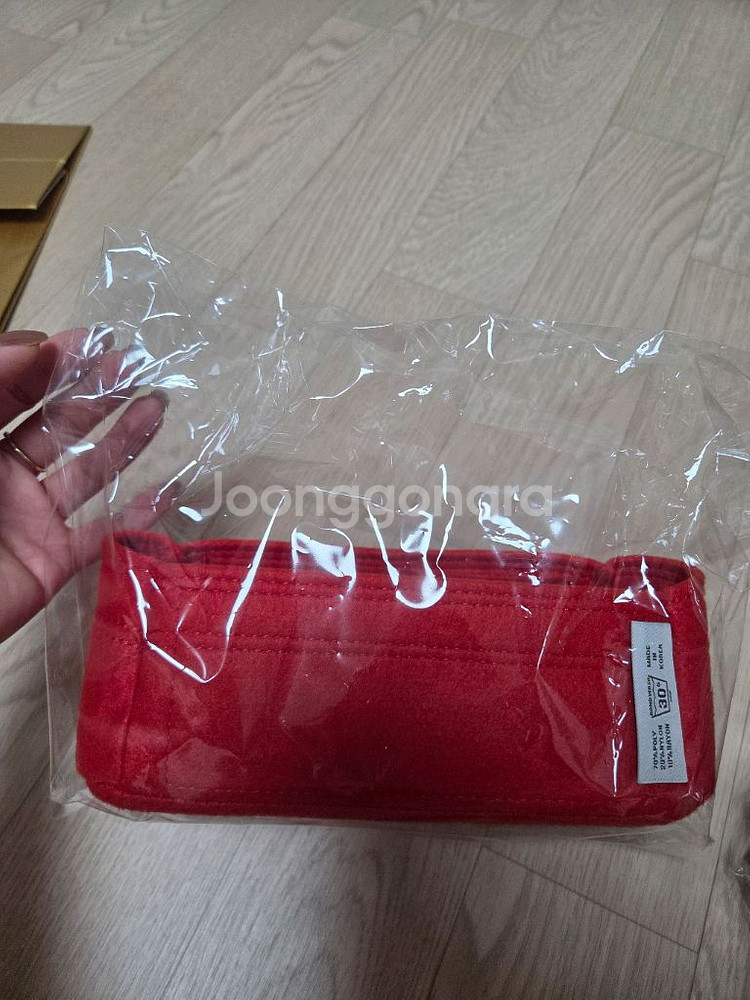 루이비통 알마bb 이너백 레드--1