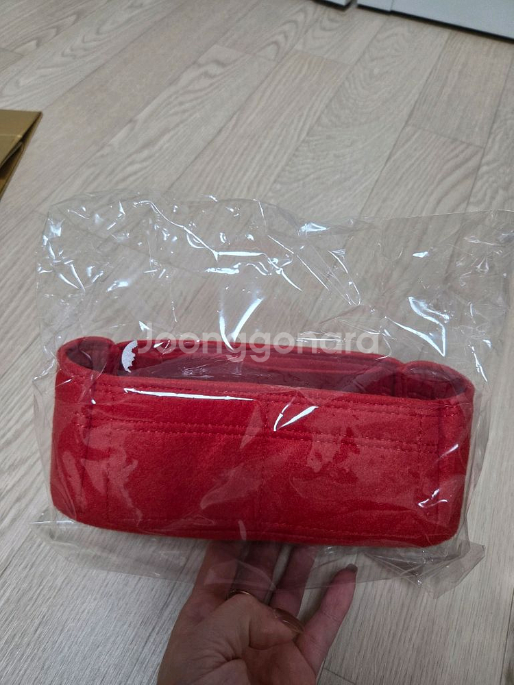 루이비통 알마bb 이너백 레드--2