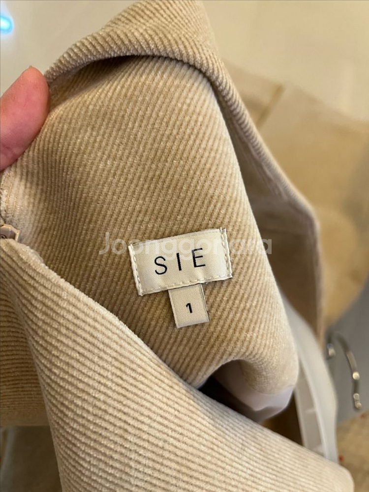 시에 sie 벨라 텍스쳐드 원피스 베이지s--4