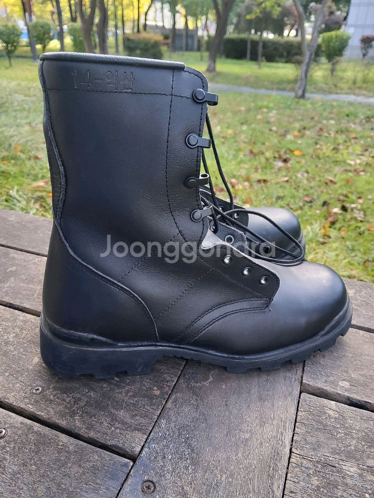 14년도 생산 접착식 전투화 265L 신품--1