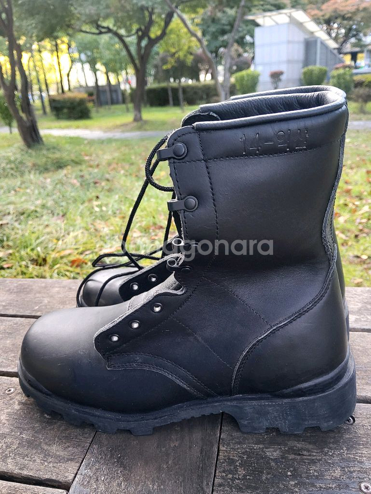 14년도 생산 접착식 전투화 265L 신품--3