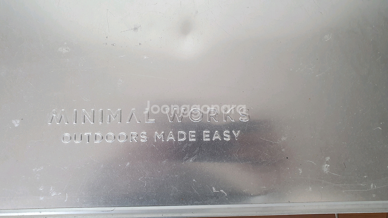 미니멀웍스 알루미늄 컨테이너 D80 (캠핑 박스)--2