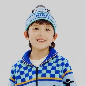 히로 체커 방울 비니