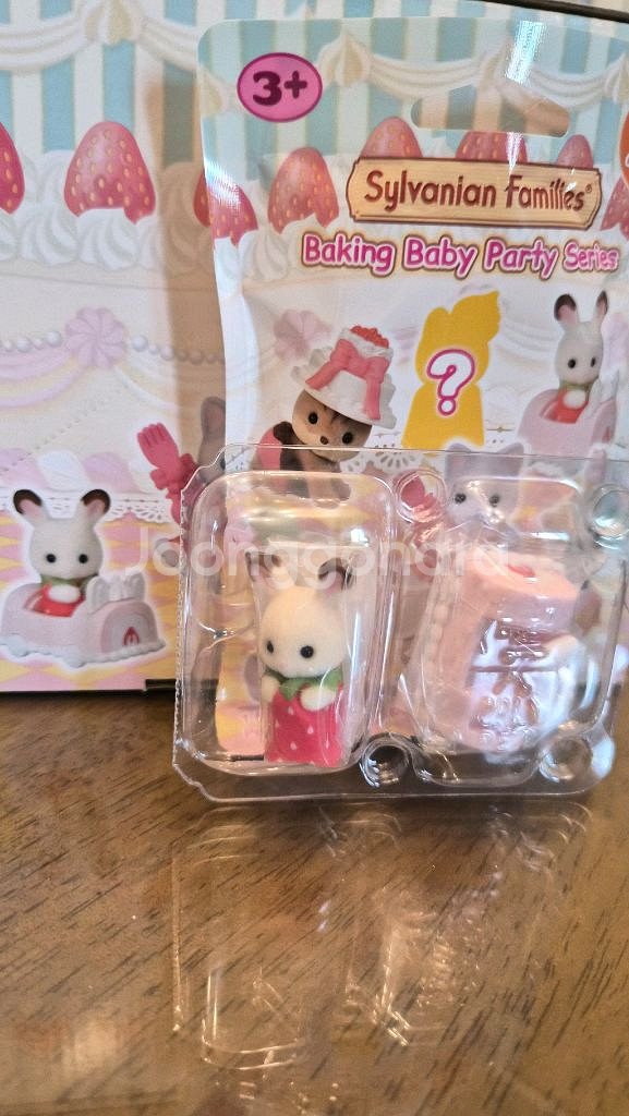 실바니안 아기 케이크 초코토끼--0