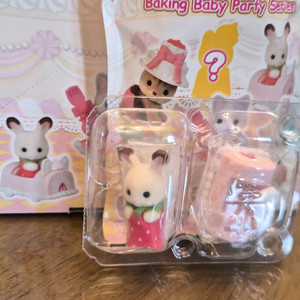 실바니안 아기 케이크 초코토끼