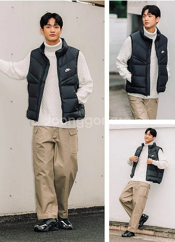 나이키 니트 터틀넥 스웨터 폴라티--0