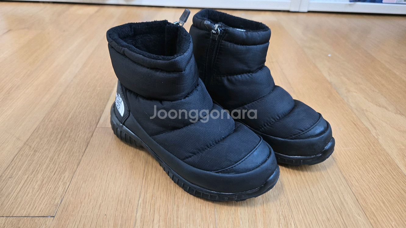 노스페이스 키즈 패딩부츠 200사이즈--2