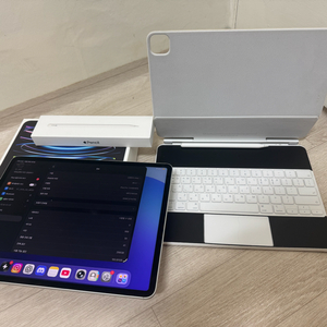 아이패드프로 12.9 6세대(M2) 256 셀룰러 풀셋(교환ㅇ)